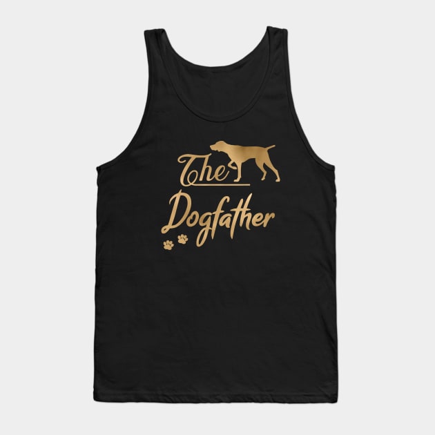 The English Pointer Dogfather Tank Top by JollyMarten